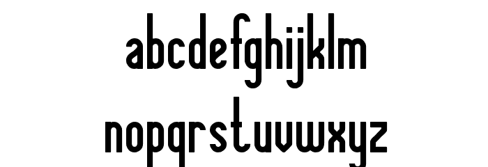 Knowledge Power Font LOWERCASE