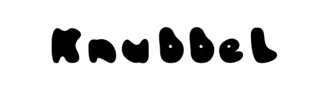 Knubbel  Fuentes Gratis Descargar