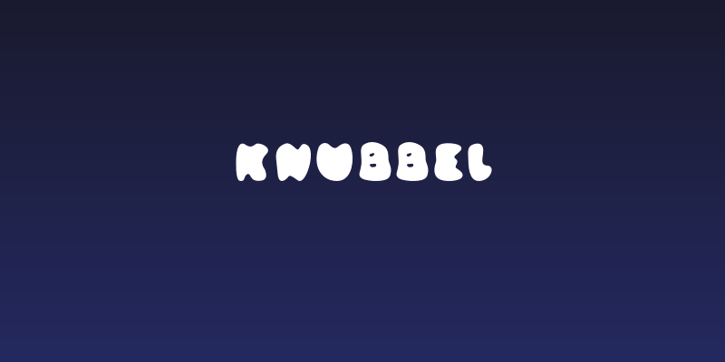 Knubbel Social Header