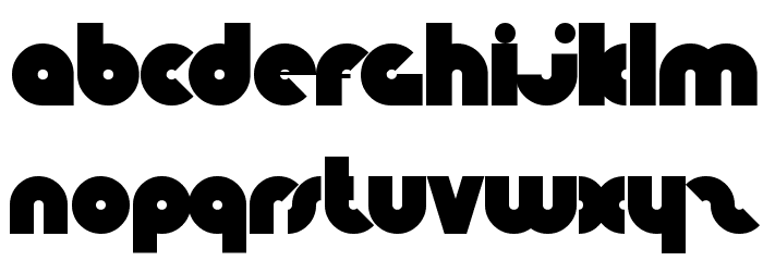 Knuckle Down Font LOWERCASE