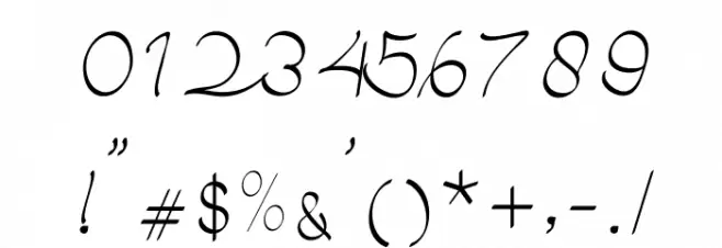 Knuckle Head Font OTHER CHARS