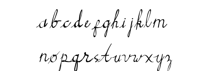 Knuckle Head Font LOWERCASE