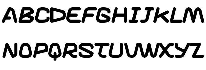 Knuckle sandwich Font LOWERCASE
