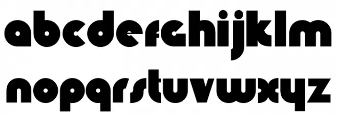 KnuckleDown-Regular Schriftart Groß