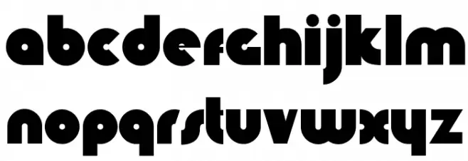 KnuckleDown-Regular Schriftart Groß