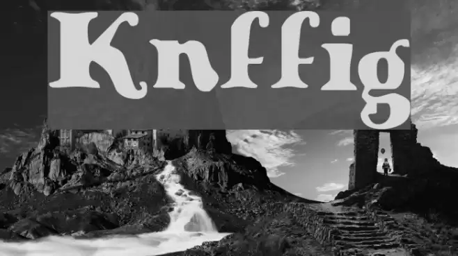 Knuffig Font examples