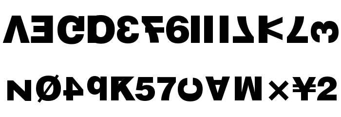 Knulla Font LOWERCASE