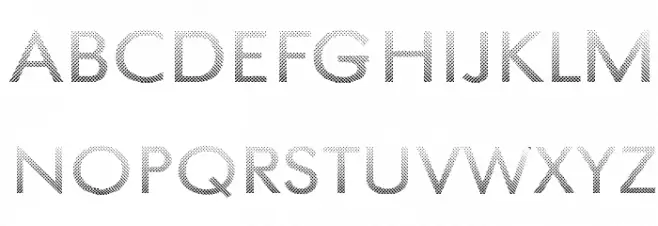 Knurled Grips Schriftart Groß
