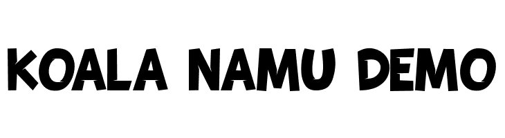 KOALA NAMU DEMO फ़ॉन्ट