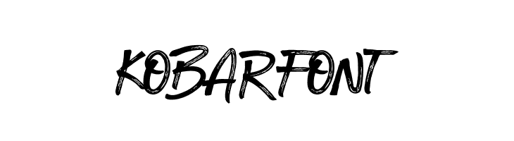 KOBAR FONT  Frei Schriftart Herunterladen