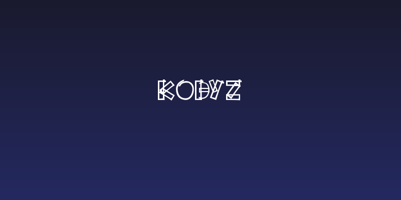 KODYZ Social Header