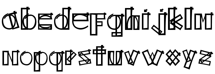 KODYZ Font LOWERCASE