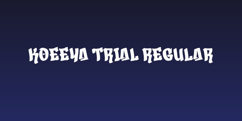 KOEEYA trial Regular Social Header