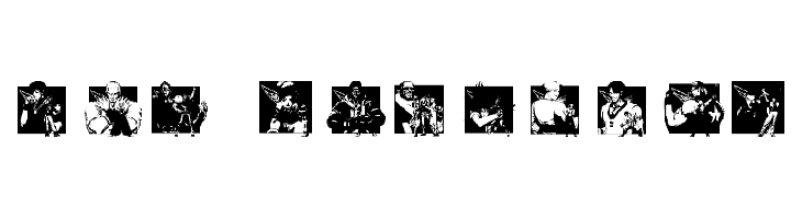 KOF Dingbats  Frei Schriftart Herunterladen