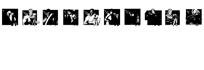 KOF Dingbats Font OTHER CHARS