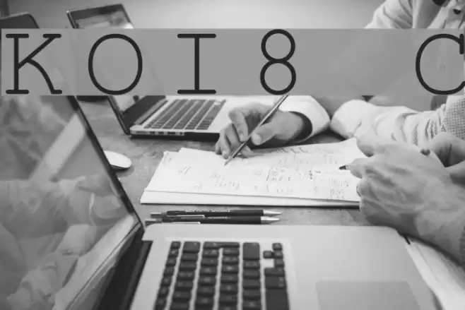 KOI8 Courier Шрифта examples