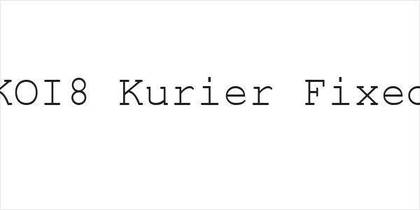 KOI8 Kurier Fixed Logo