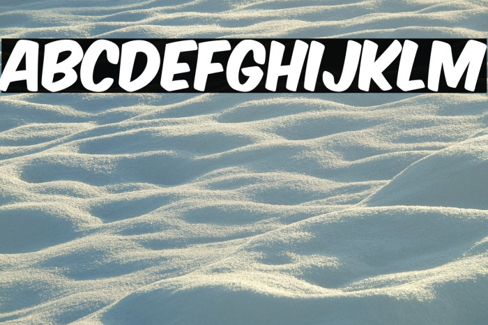 KOMIKAX خط examples