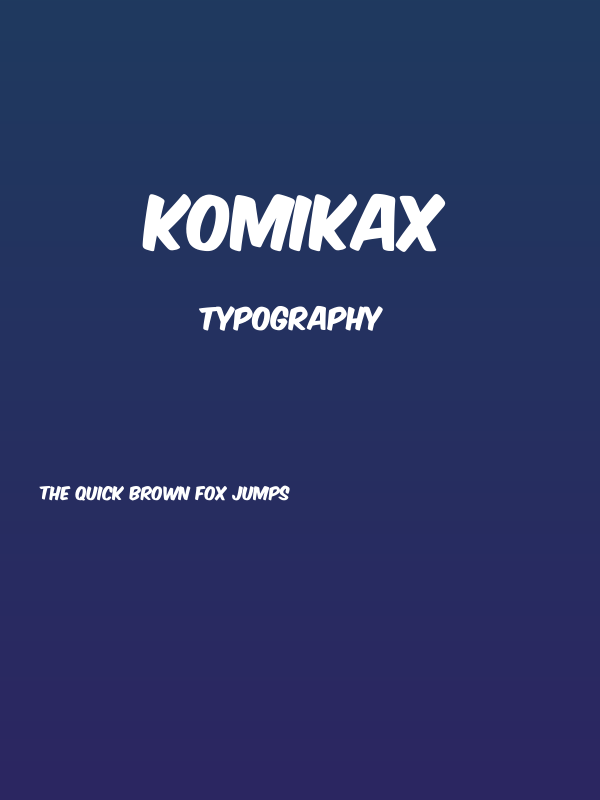 KOMIKAX Poster