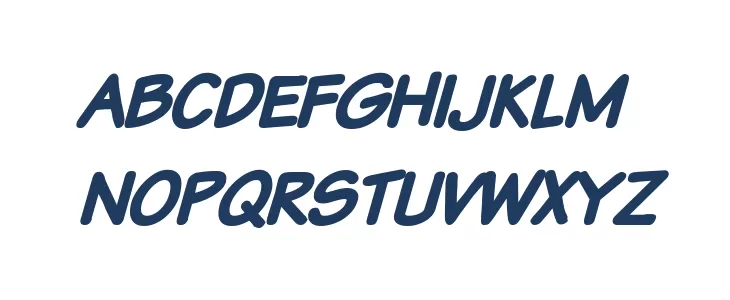 KOMTXKBI Font LOWERCASE