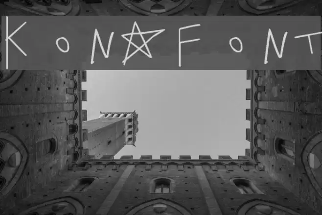 KONA Font examples