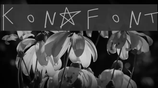 KONA Font examples