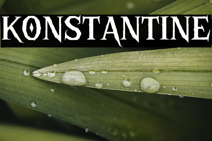 KONSTANTINE Example 2