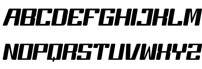 KOOPERS Regular Caratteri MAIUSCOLE