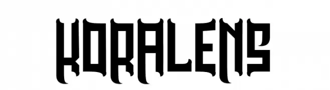 KORALENS  Descarca Fonturi Gratis