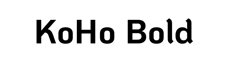 koho font download
