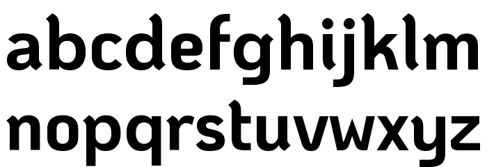 KoHo Bold Polices MINUSCULES