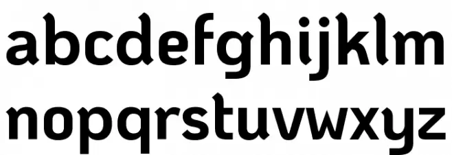 KoHo Bold Polices MINUSCULES
