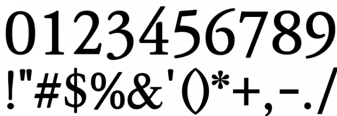 KoPub Batang Bold フォント その他の文字