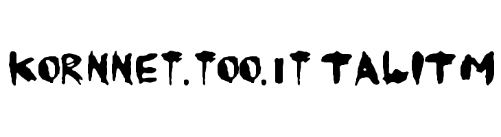 KoRnNet.too.it TALITM  नि: शुल्क फ़ॉन्ट्स डाउनलोड