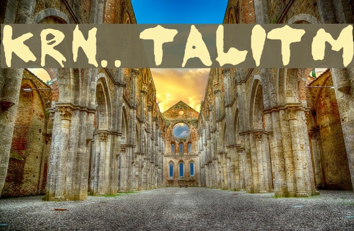 KoRnNet.too.it TALITM Font examples