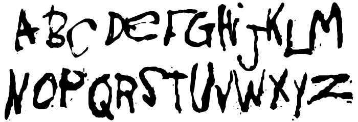 KoRnNet.too.it Font LOWERCASE