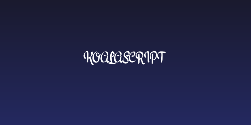 KoalaScript Social Header