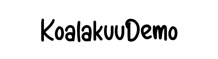 KoalakuuDemo  नि: शुल्क फ़ॉन्ट्स डाउनलोड