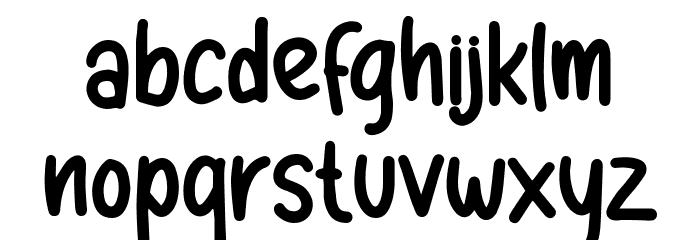 KoalakuuDemo Font LOWERCASE