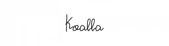 Koalla  免费字体下载