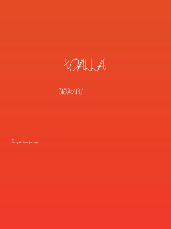 Koalla Poster