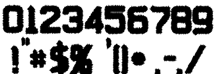 Kobajashi Font OTHER CHARS