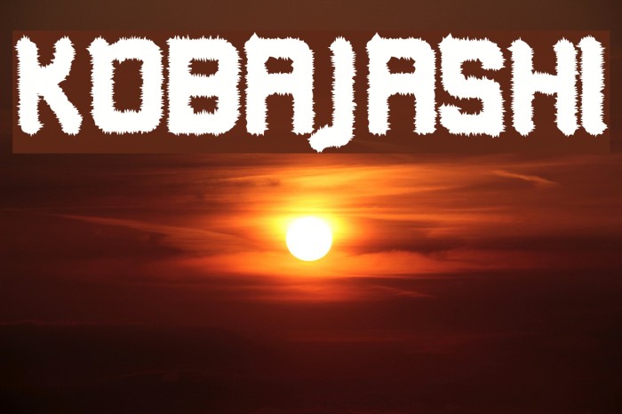 Kobajashi Font examples