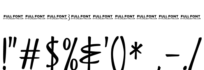 Kobajeon Font OTHER CHARS