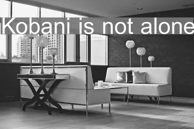 Kobani is not alone Font examples