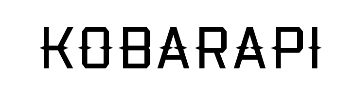 Kobarapi  Frei Schriftart Herunterladen
