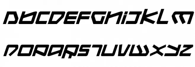 Kobold Bold Italic Schriftart Groß