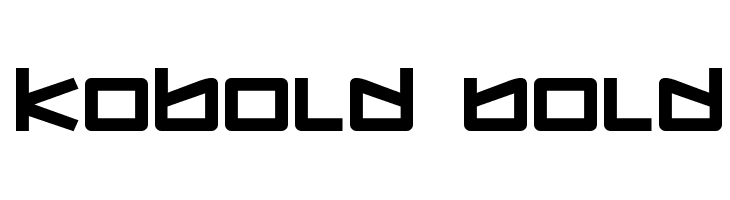 Kobold Bold  baixar fontes gratis