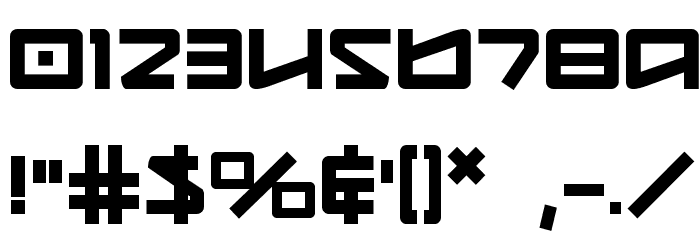 Kobold Bold Font OTHER CHARS