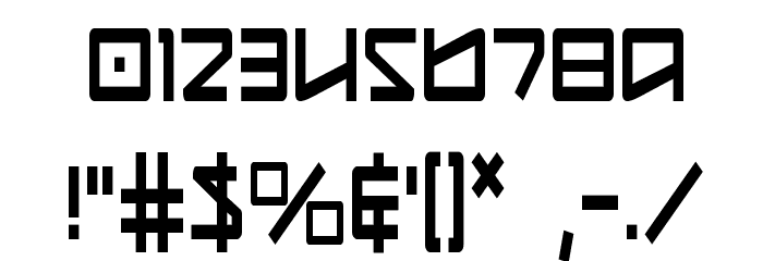 Kobold Condensed Font OTHER CHARS
